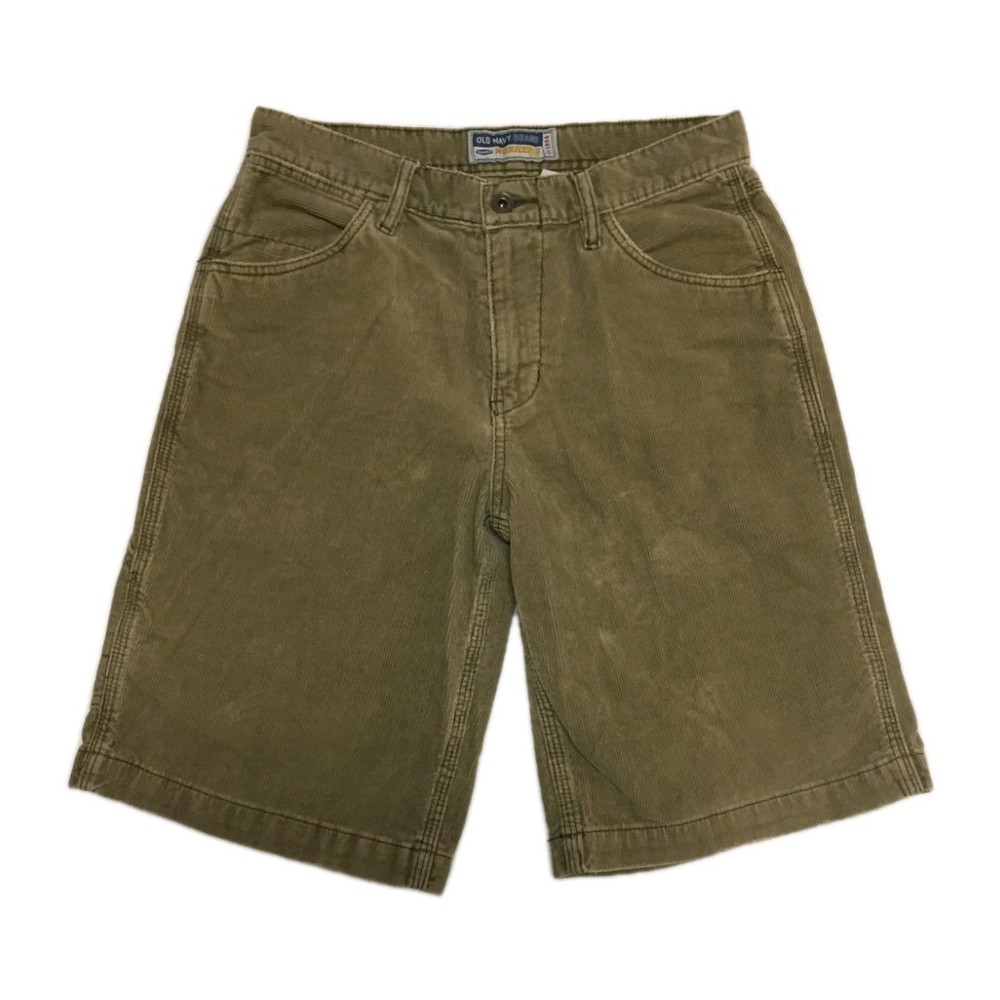 Old Navy Shorts Mens 29 Corduroy Workers Baggy Y2K Carpenter Skater Vintage 2004