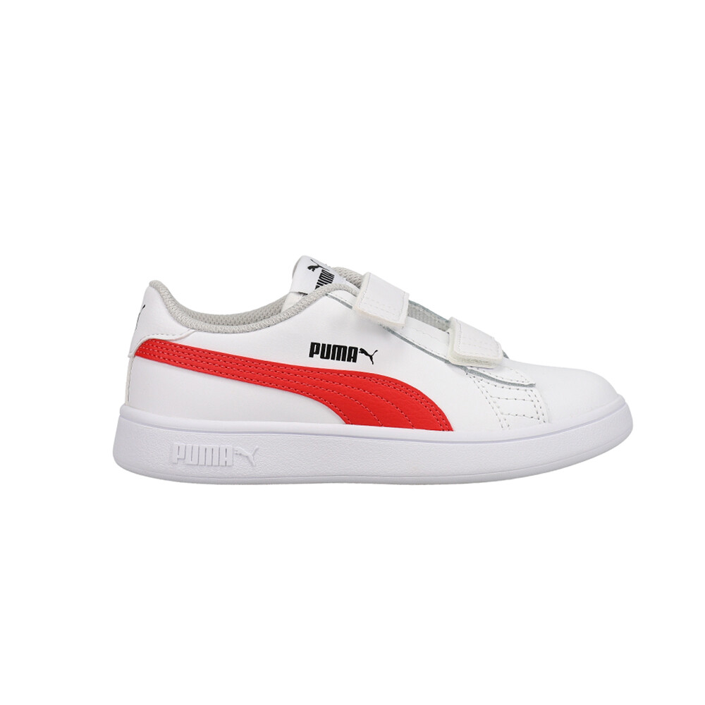 Puma Smash V2 Slip On White Boys Toddler Casual Sneakers 365173-34