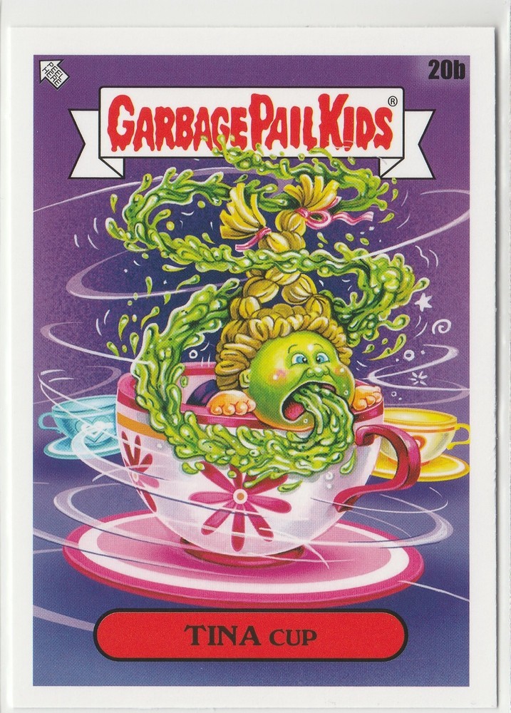Tina Cup #20b Garbage Pail Kids GPK 2021 Vacation Series Card