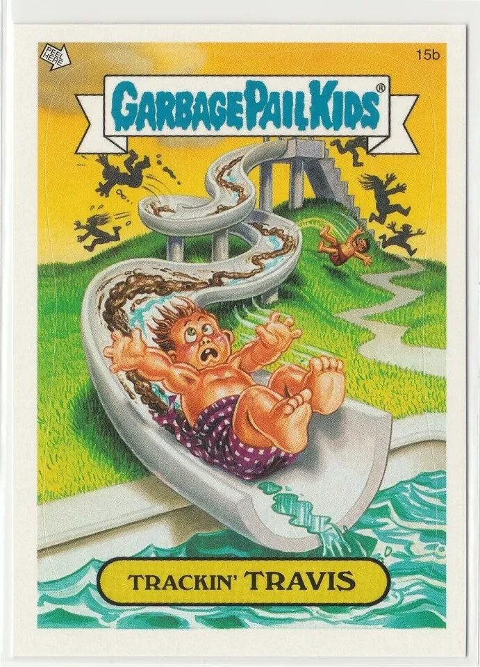 Trackin Travis #15b Garbage Pail Kids 2004 ANS2 Series 2 Card