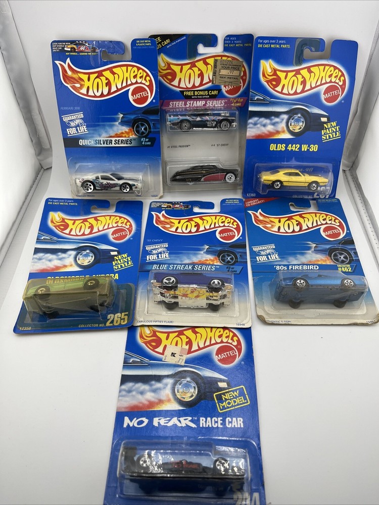 HOT WHEELS LOT OF 7, VARIOUS SETS FROM 90’s 🔥