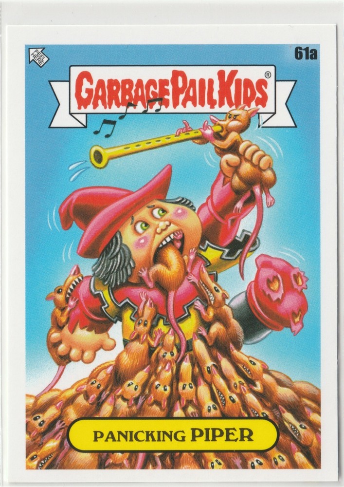Panicking Piper #61a Garbage Pail Kids GPK 2022 Book Worms Trading Card