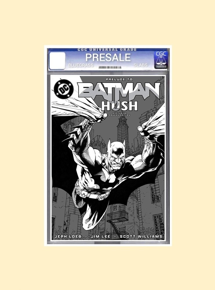 PRESALE Batman #158 CGC 9.8 Graded Hush 2 Preview Ashcan Edition Jim Lee Cover-image