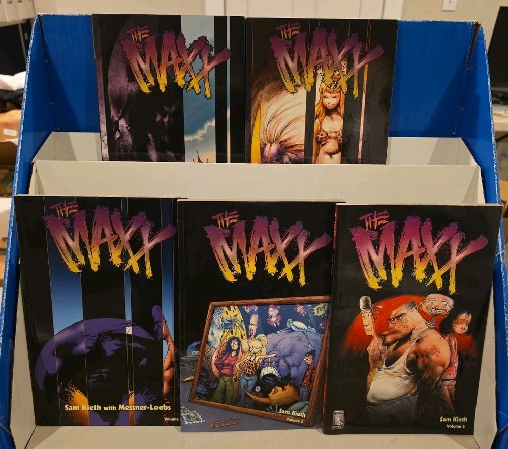 THE MAXX TPB #1 2 3 5 6 (CLIFFHANGER/ WILDSTORM/ DC) VHTF/ OOP/ FN-VF/NM