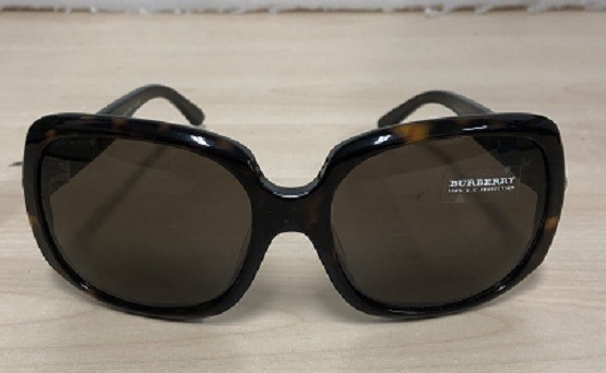 BURBERRY mock Tortoise SUNGLASSES B4044 3002/73 Vintage Clearance Sale Authentic-image