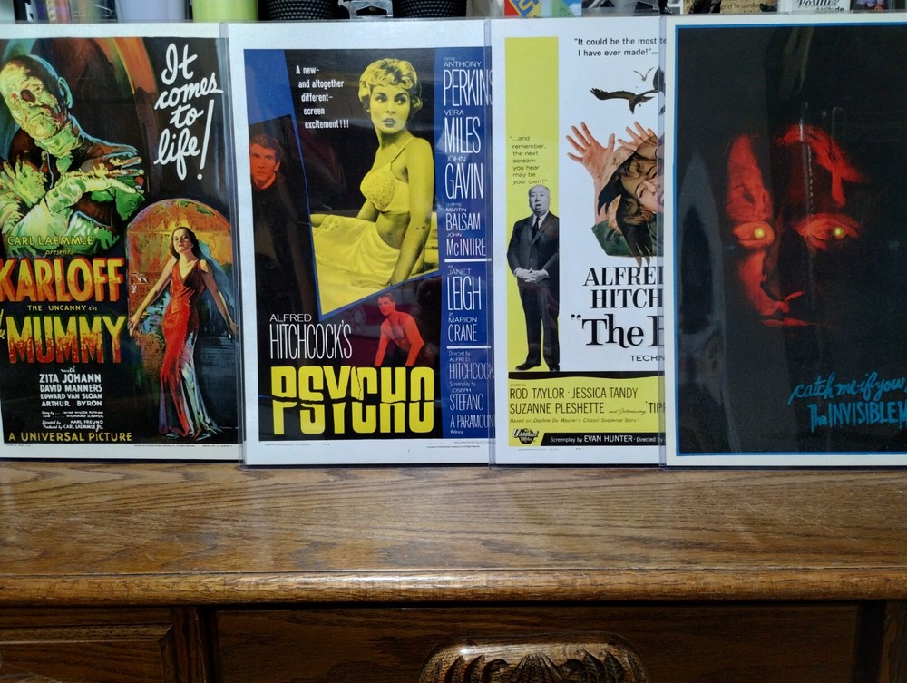 Classic Horror Movie Posters Lot