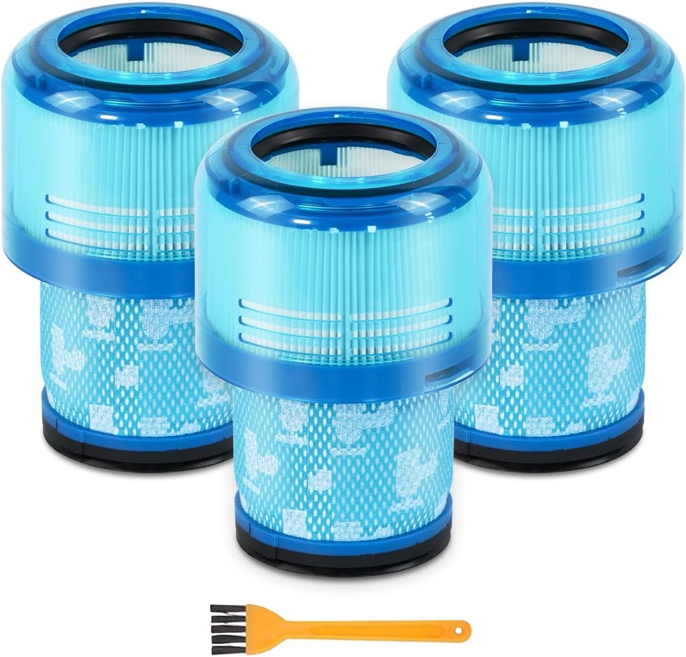 3 Pack V15 Vacuum Filters Replacement Compatible with Dyson V15 Detect - 3 Filters Included