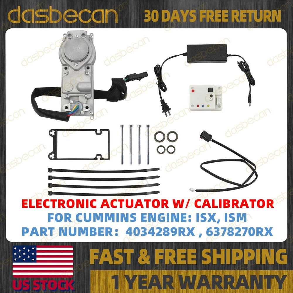 4034289 Turbo Electronic Actuator W/ Calibrator For Cummins ISX QSX 6378270RX