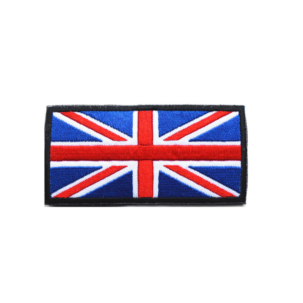 British Flag Elements Patches Cartoon Embroidery Pumpkin Pattern Sewing Patches