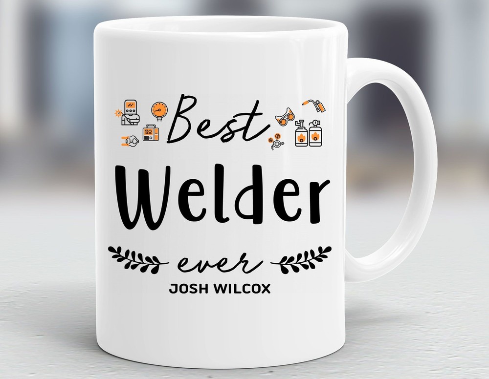 Personalized Welder Mug Welder Gift Gift Ideas For Welder Presents For Welder