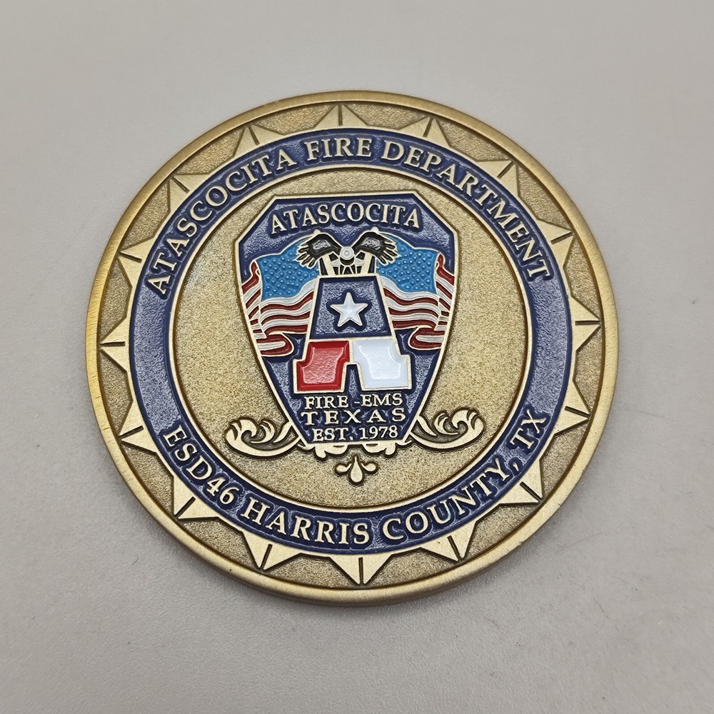 Atascocita Fire Department Esd46 Harris County Tx Token