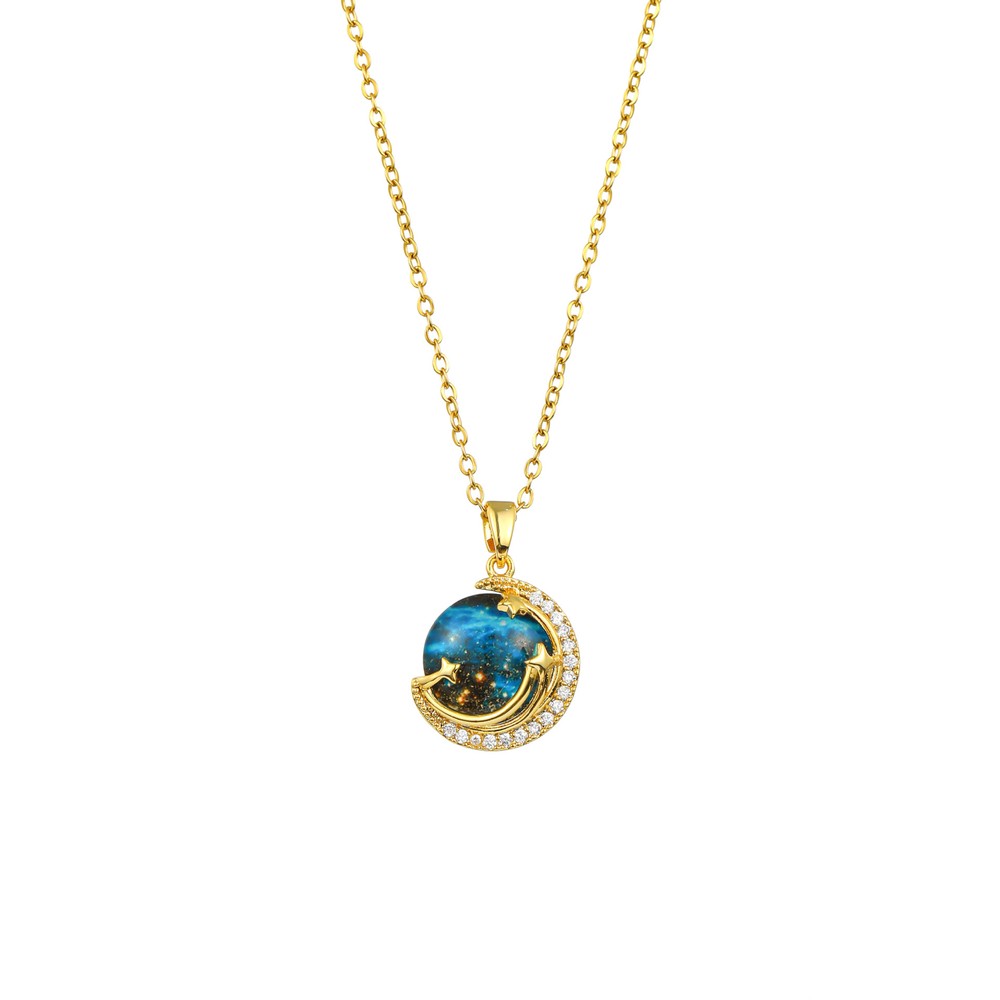 Women's Titanium Steel Necklace Fashion Design Style Clavicle Chain All-match Je