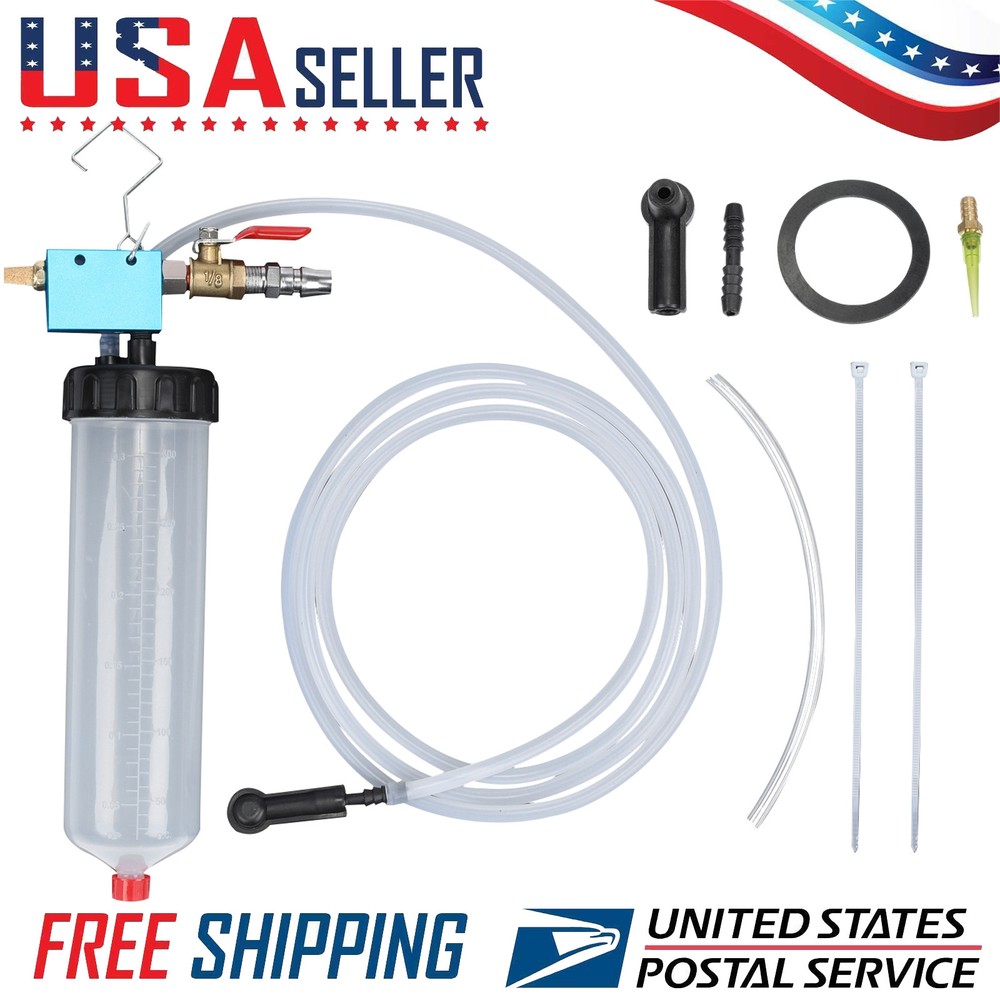 Vacuum Brake Bleeder Car Vehicle Tank Fluid Oil Change Pump Equipment Tool Kit