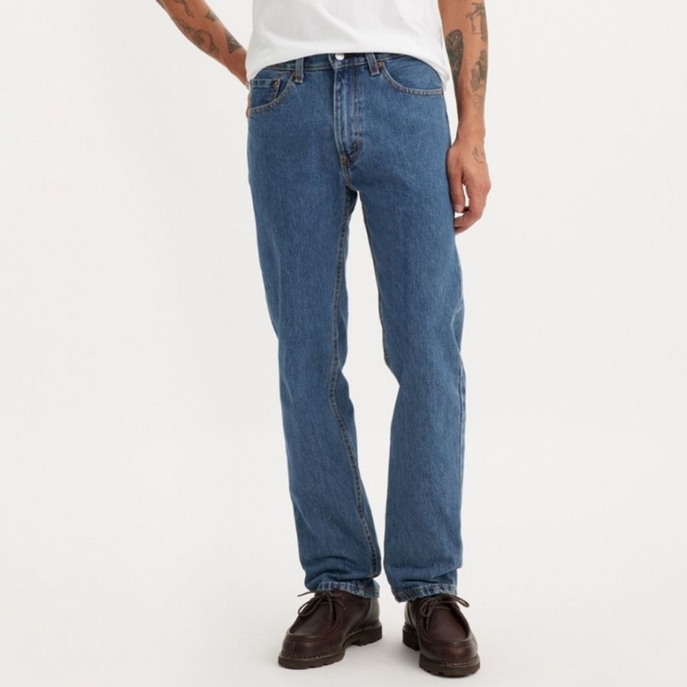 Levis 505 mens regular fit w36 L32 denim jeans