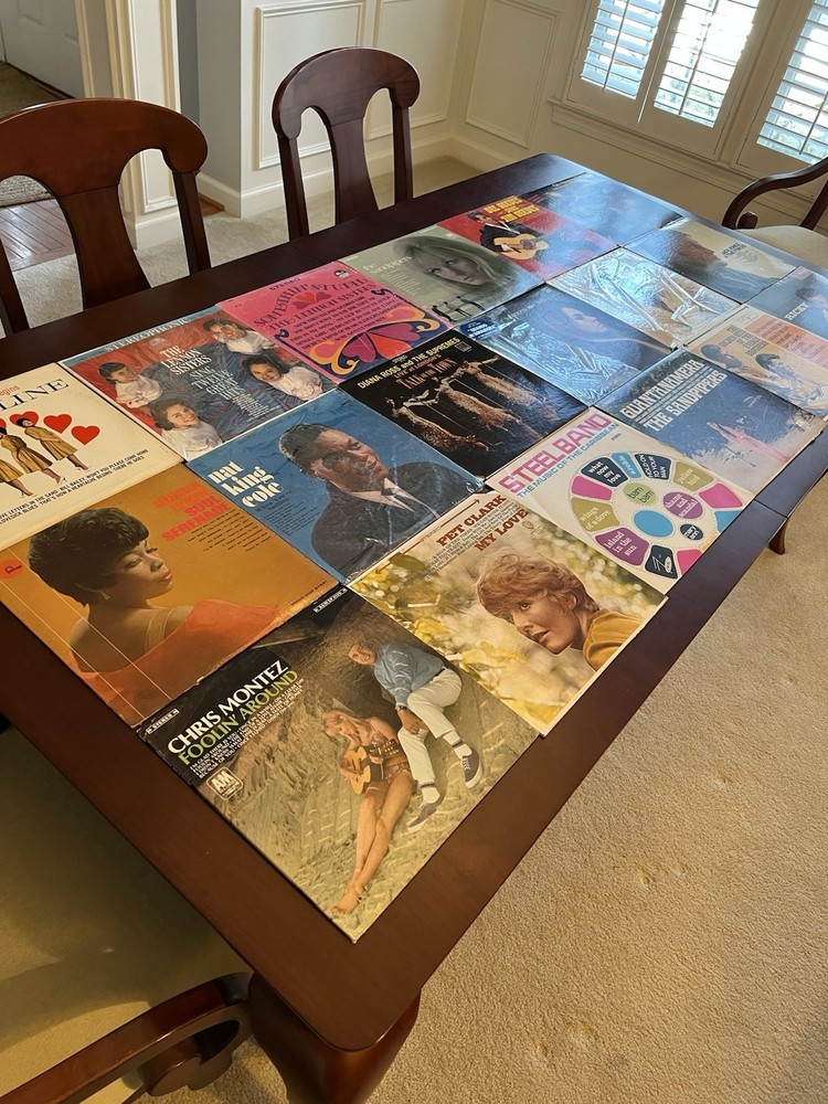 Lot of 18 Vintage Vinyl Various 60s Artists Please See Description and Pics