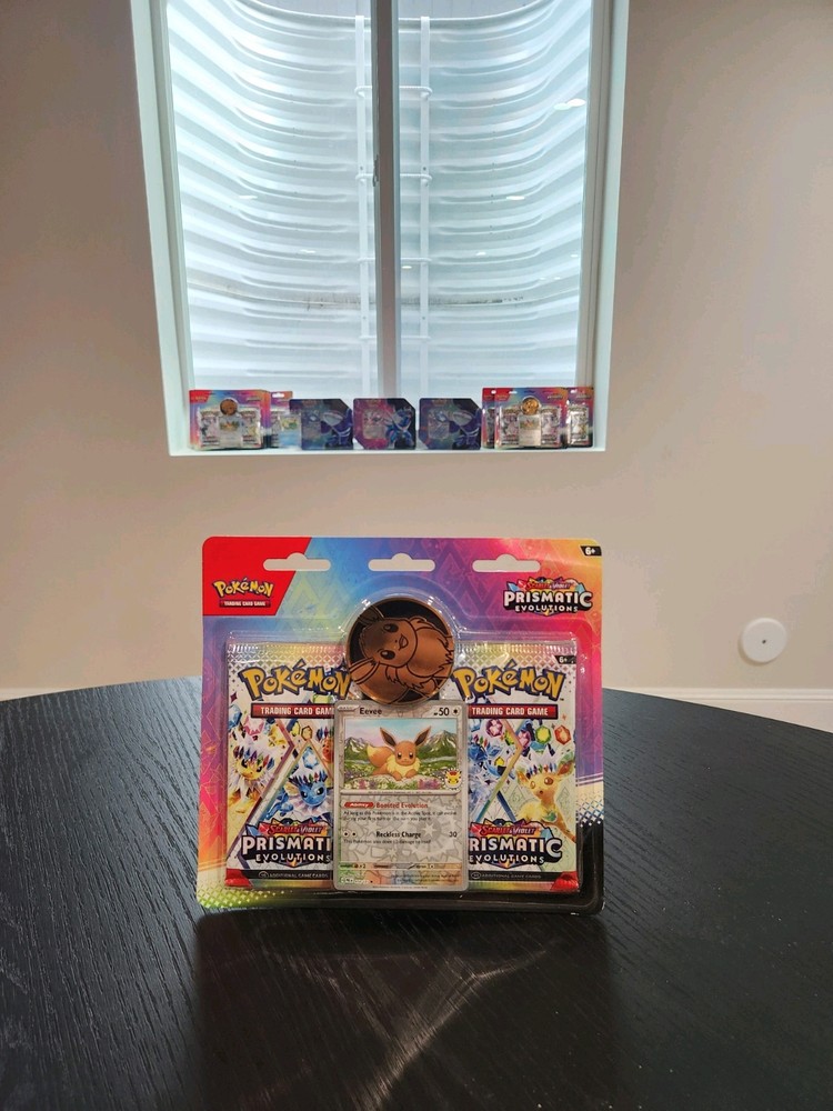 Pokémon TCG Prismatic Evolutions 2-Pack Blister FACTORY SEALED IN-HAND!