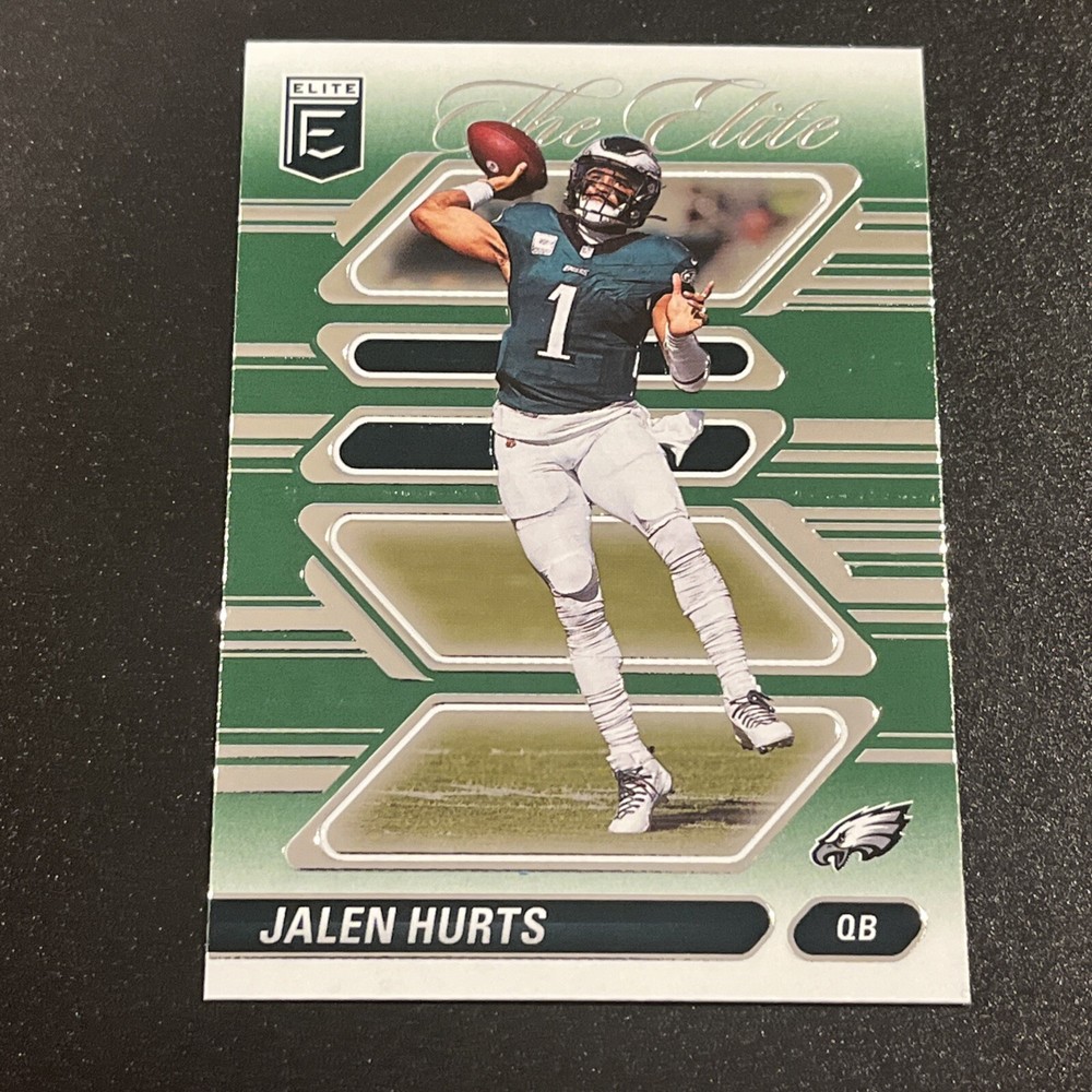 2024 Panini Donruss Elite Green Jalen Hurts Football Card