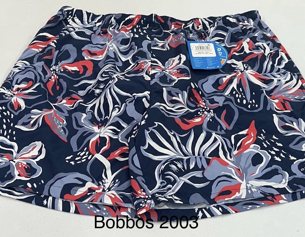 Columbia Men's Super Backcast Water Shorts, Multicolor, Size XL