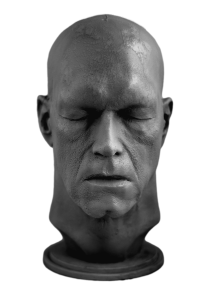 Tyler Mane Full Head Life Mask Bust  Rob Zombie Halloween Michael Myers 2007