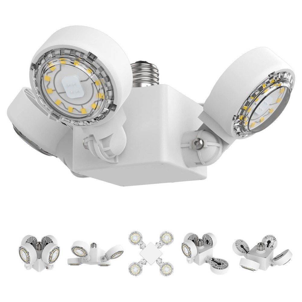30W LED Garage Light 3000lm 5000K Daylight E26 240W Equivalent Brightness