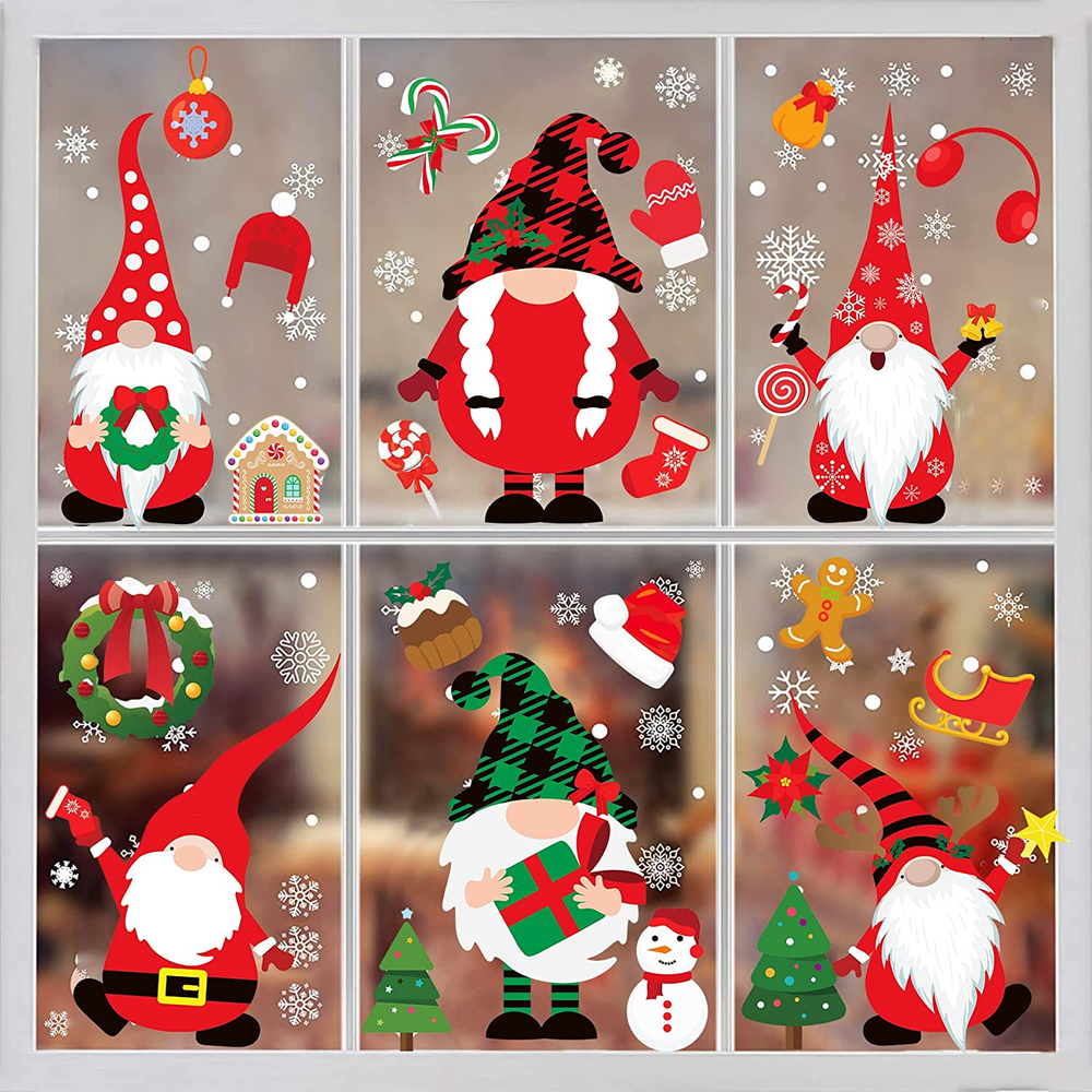 Christmas Window Clings Christmas Window Clings 316PCS Christmas Window Stickers