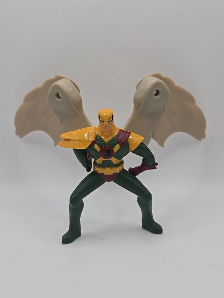 Hawkman McDonalds Happy Meal Spring Action Figure 4.5