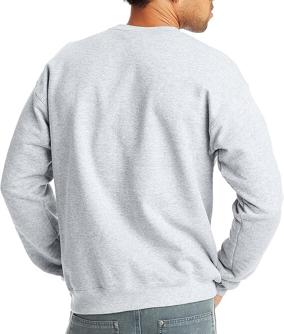 Hanes P160 Comfortblend Ecosmart Crew Sweatshirt S - Ash