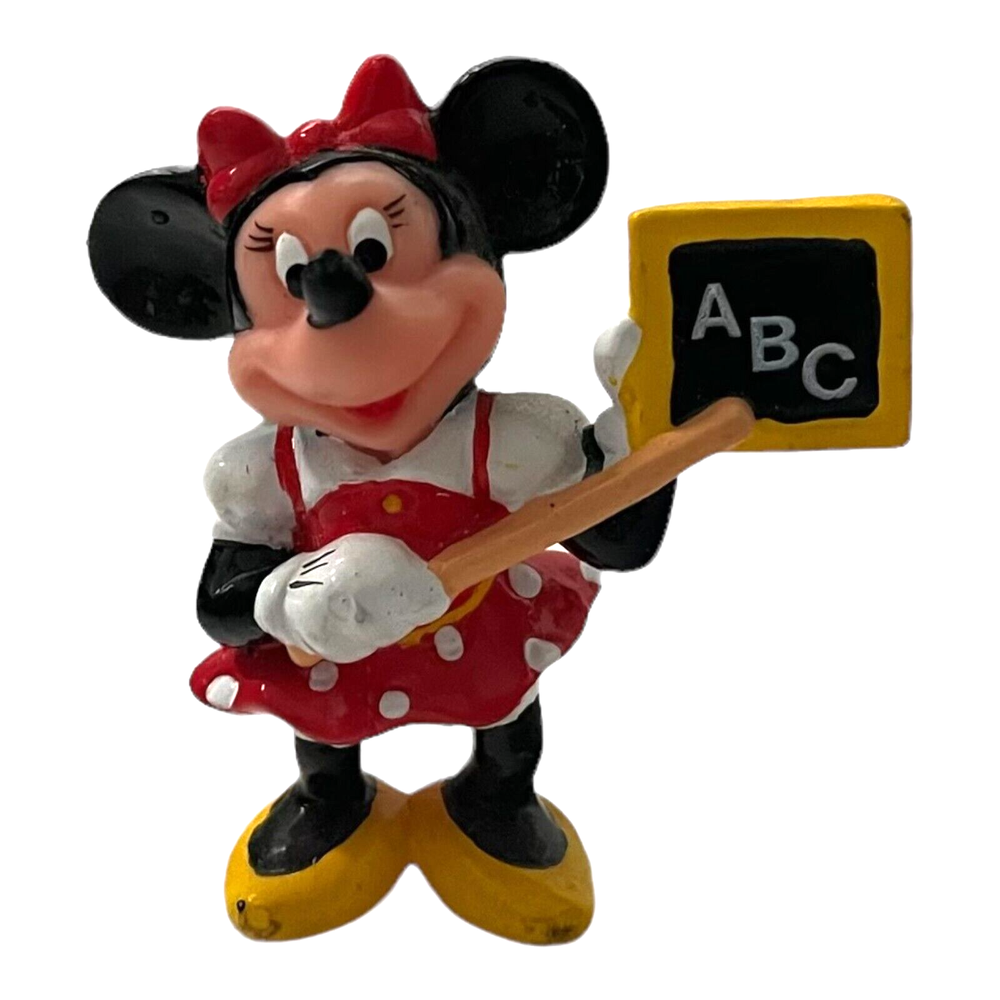 Minnie Mouse Teacher 2.5 Inch Vintage Vinyl Figure