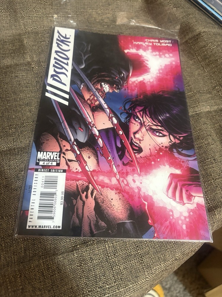 Psylocke #4 CGC 9.4 White Pages Death of Matsuo Tsurayaba