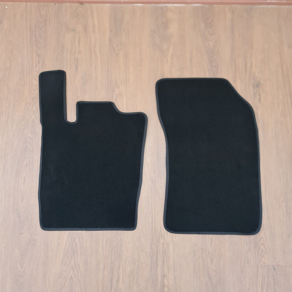 Front Two Car Floor Mats Velour For Audi A1 2011-2018 Waterproof Carpet Liners