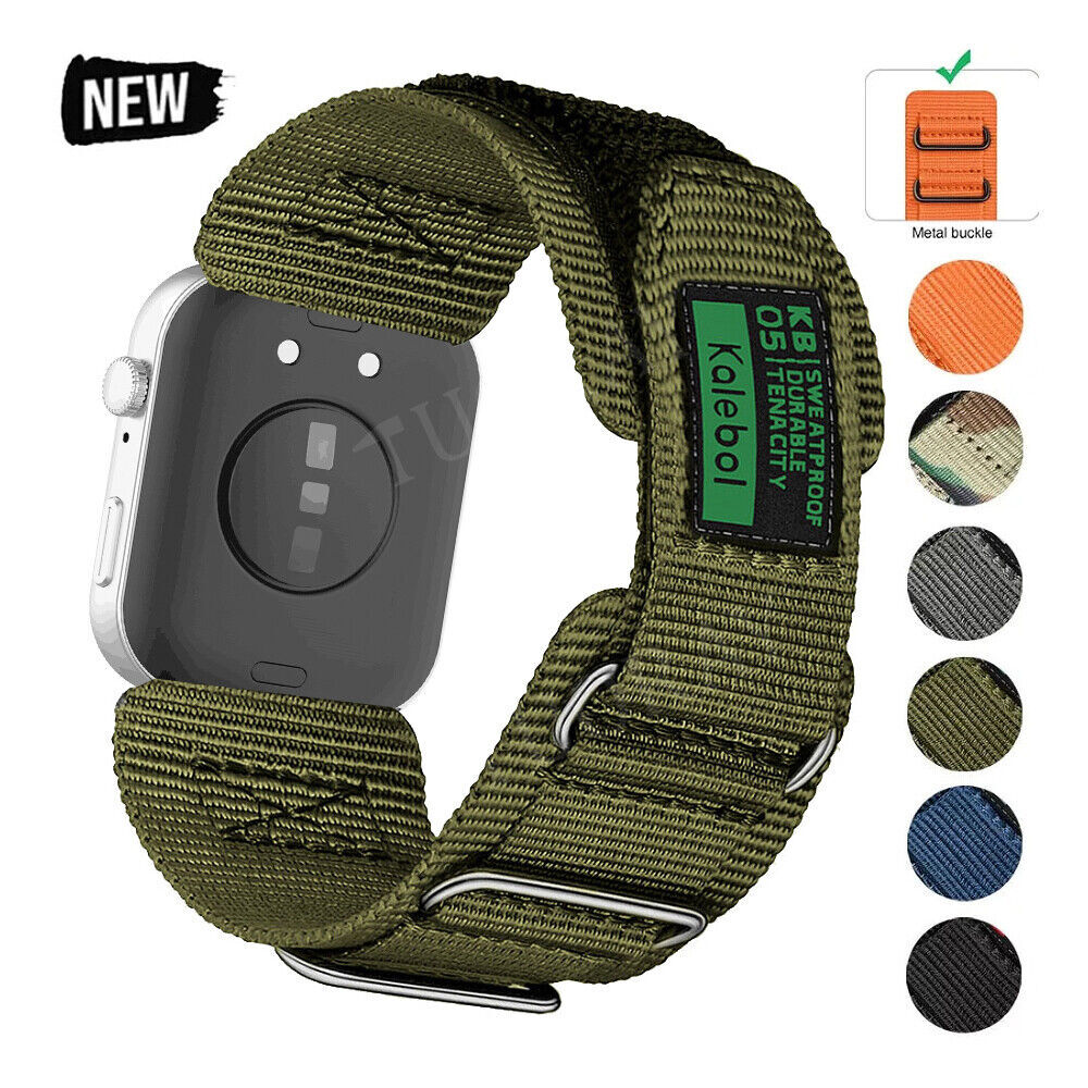 Rugged Nylon Loop Wristband Strap For Huawei Watch Fit 3 Smart Watch Replacement