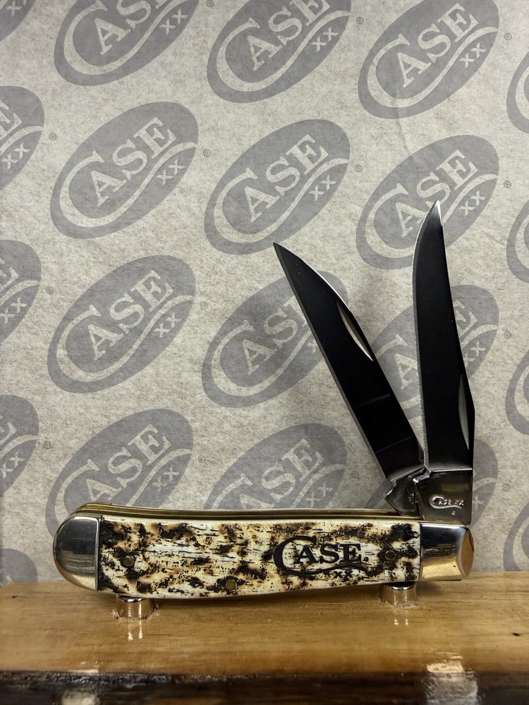 Case XX Natural Bone Toasted Mini Trapper, Beautiful NOS