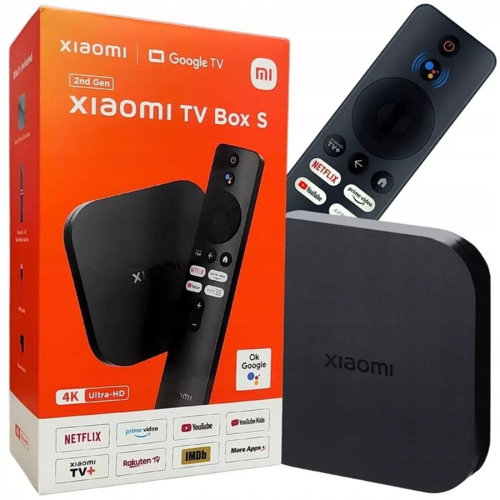 Xiaomi Mi Box S 2nd Gen NEW MODEL Google Android TV  Streaming Media Player NEW™