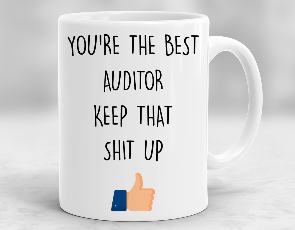 Custom Auditor Mug – Perfect Gift for Auditor Appreciation – Funny Present P530