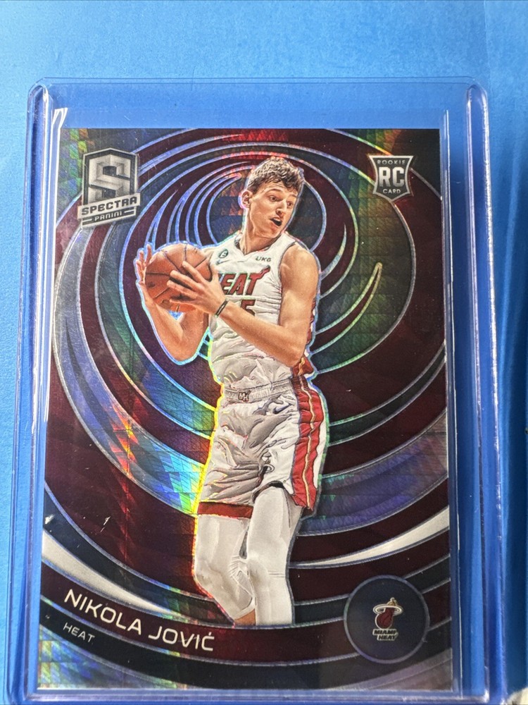 2022-23 Panini Spectra Nikola Jovic RC #174 Asia Parallel Rookie Miami Heat
