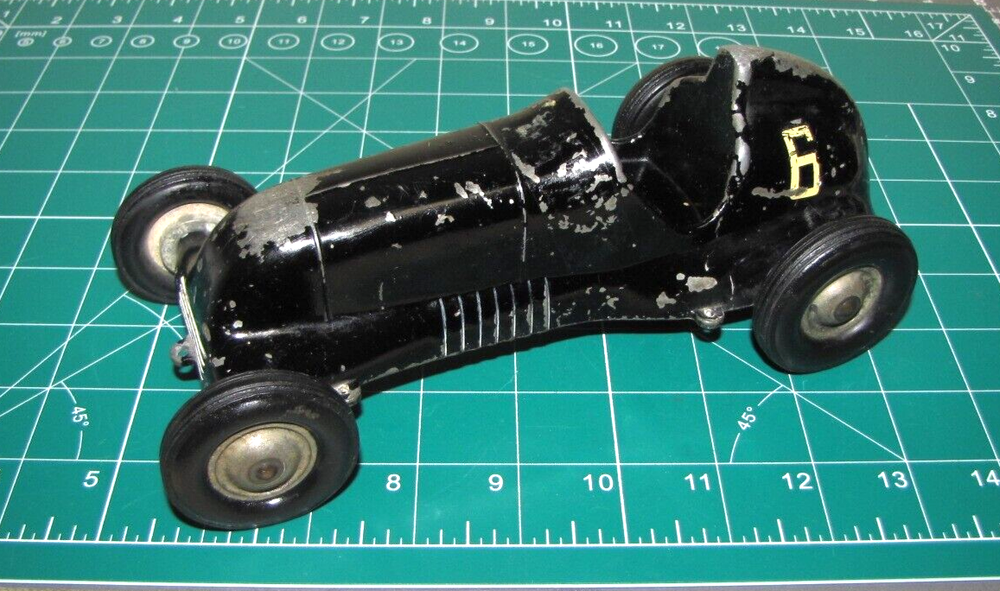 VINTAGE ROY COX THIMBLE DROME SPECIAL TETHER RACE CAR BLACK