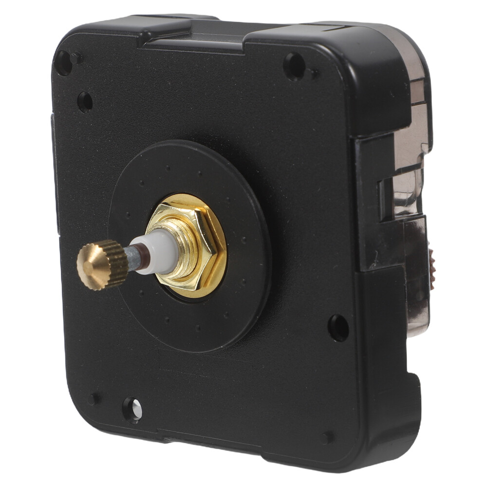 Clock Accessory Quartz Movement Black Screw Plastic Sweep Movement With Clock