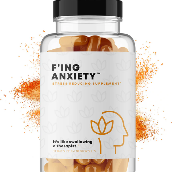 Natural Anxiety Relief Supplements – 60 Capsules for Stress & Calm