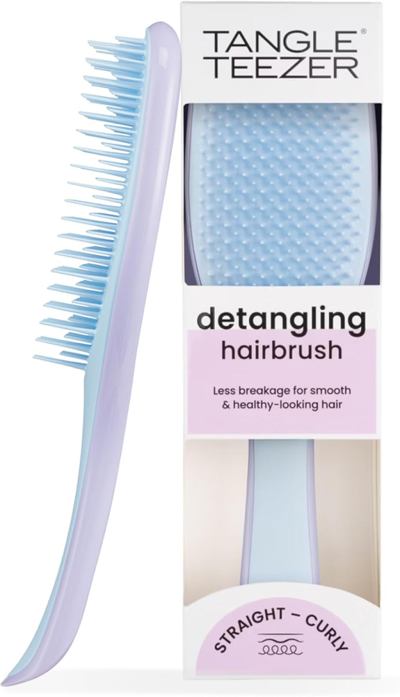 Tangle Teezer Ultimate Detangler Hairbrush - for Wet & Dry Hair - Detangling Bru