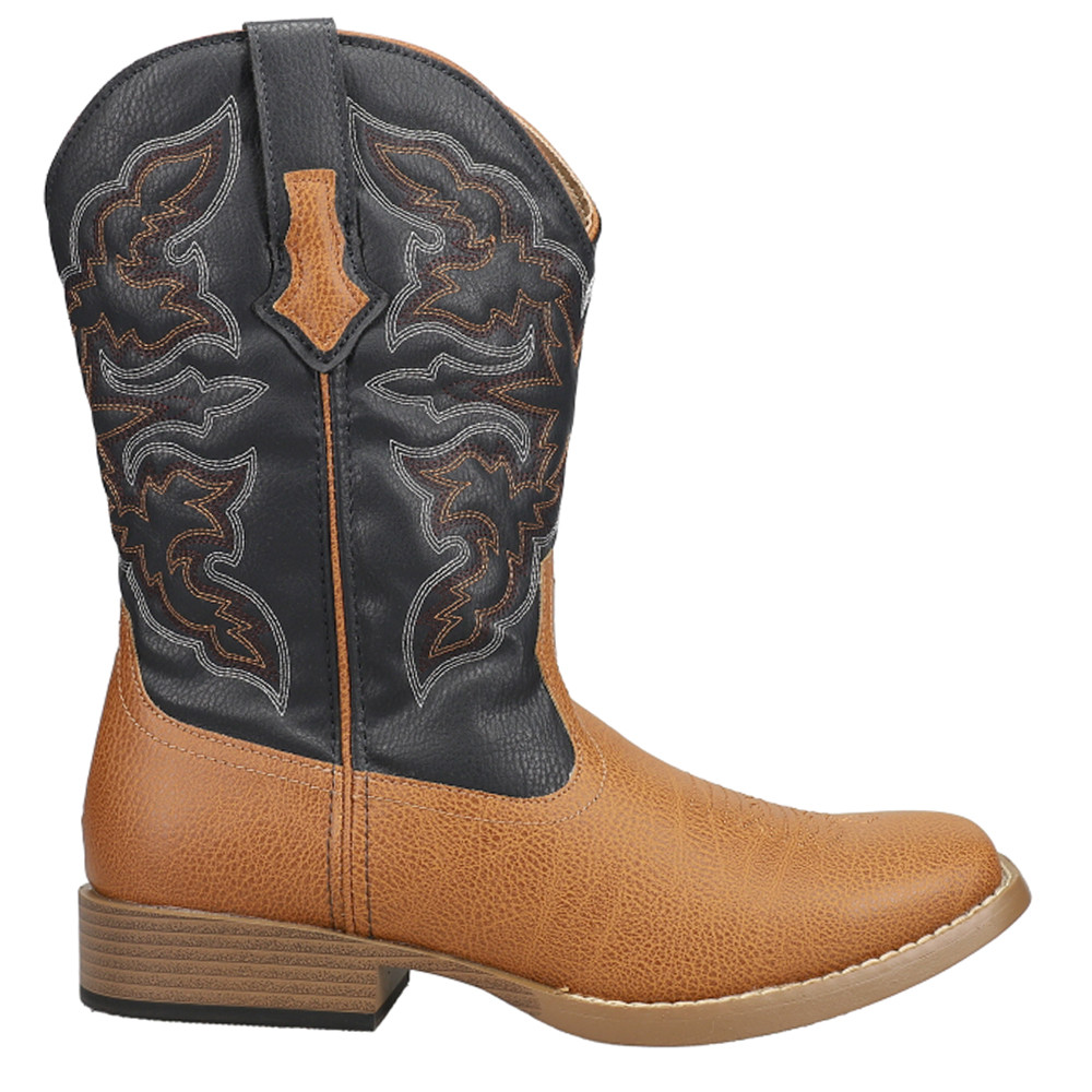 Roper Cowboy Classic Square Toe Cowboy  Mens Brown Casual Boots 09-020-1900-0012