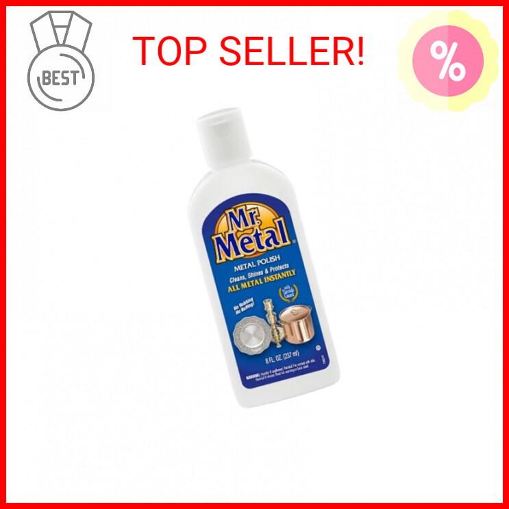 Mr Metal Polish Liquid Multipurpose Cleaner Non-Abrasive for All Metals
