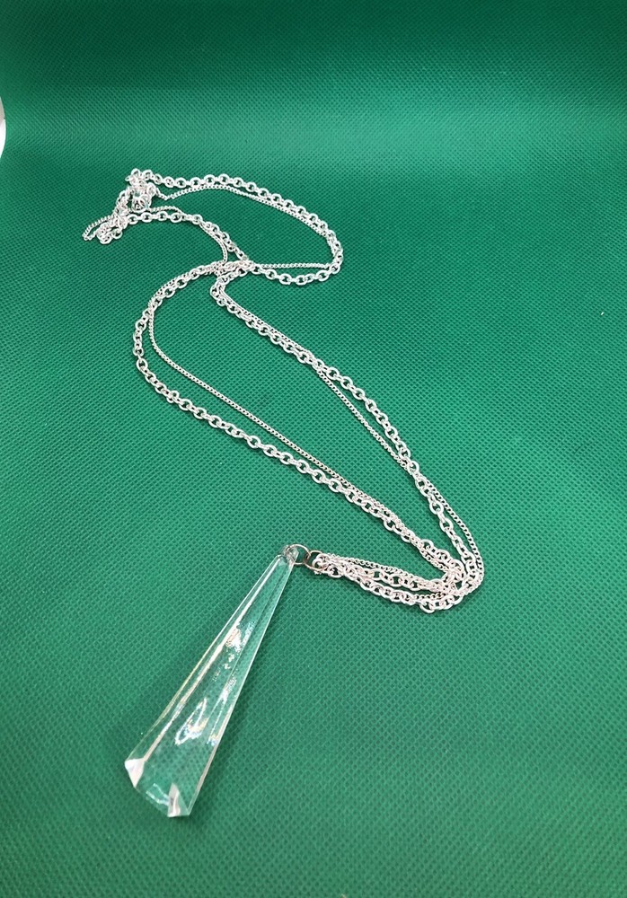 Double Chain Pendant Necklace Costume Jewelry with Photos-image