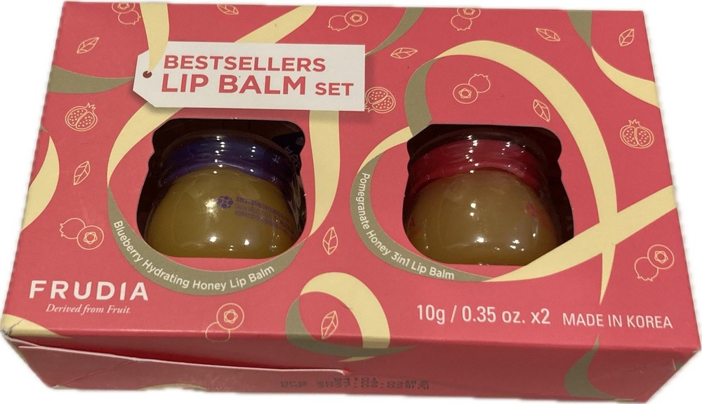 Frudia K-Beauty Honey Lip Balm Duo Set NIB