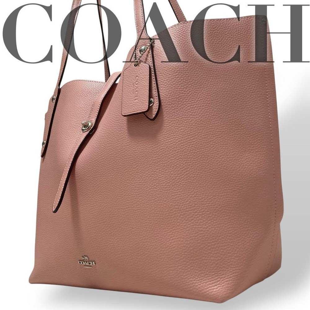 Coach Keiko Kitagawa Drama Inspired Black Leather A4 Tote Bag