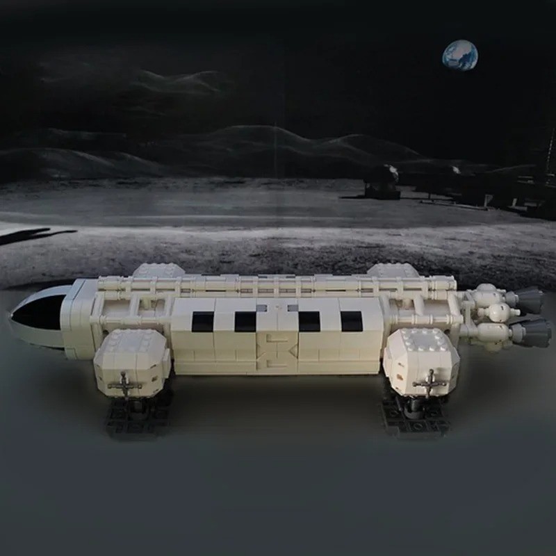 Eagle Transporter Ship from Space 1999 Building Blocks MOC Model Toy Set