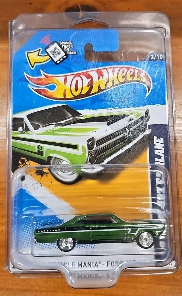 Hot Wheels 66 Ford 427 Fairlane Super Treasure Hunt With Protector
