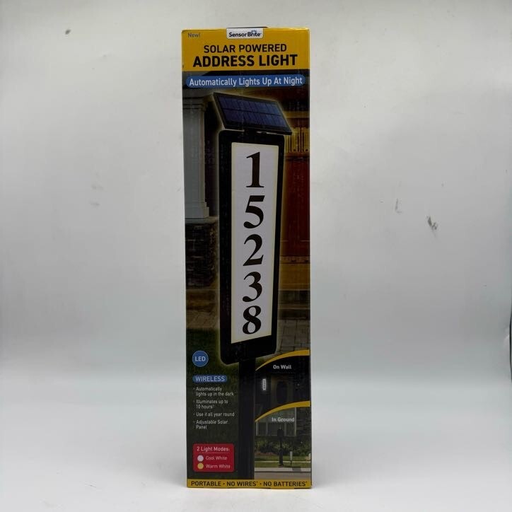 Sensor Brite Black Battery Powered LED Motion Sensor Light