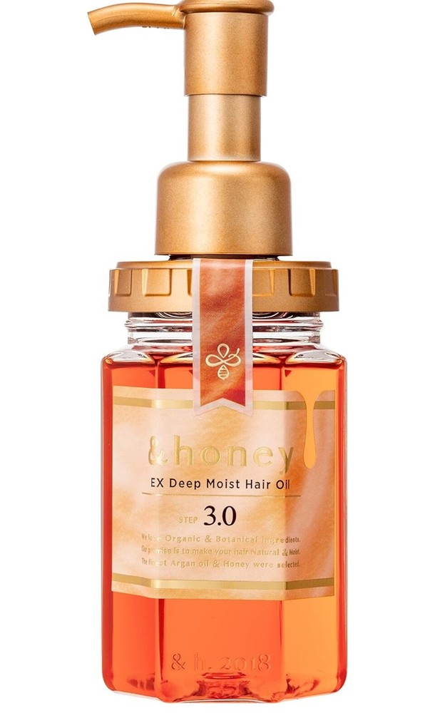 &honey Deep Moist Hair Oil 3.0 100ml Japanese Hydrating Treatment  