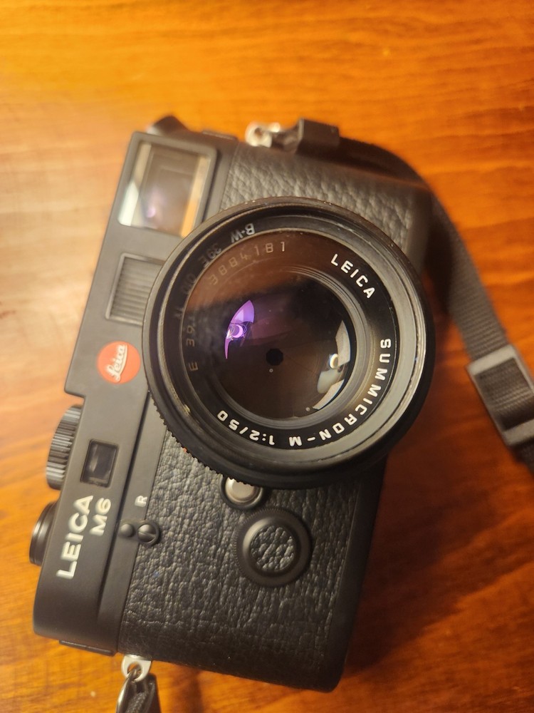 Leica M6 TTL With Summicrom Lens Mint Condition