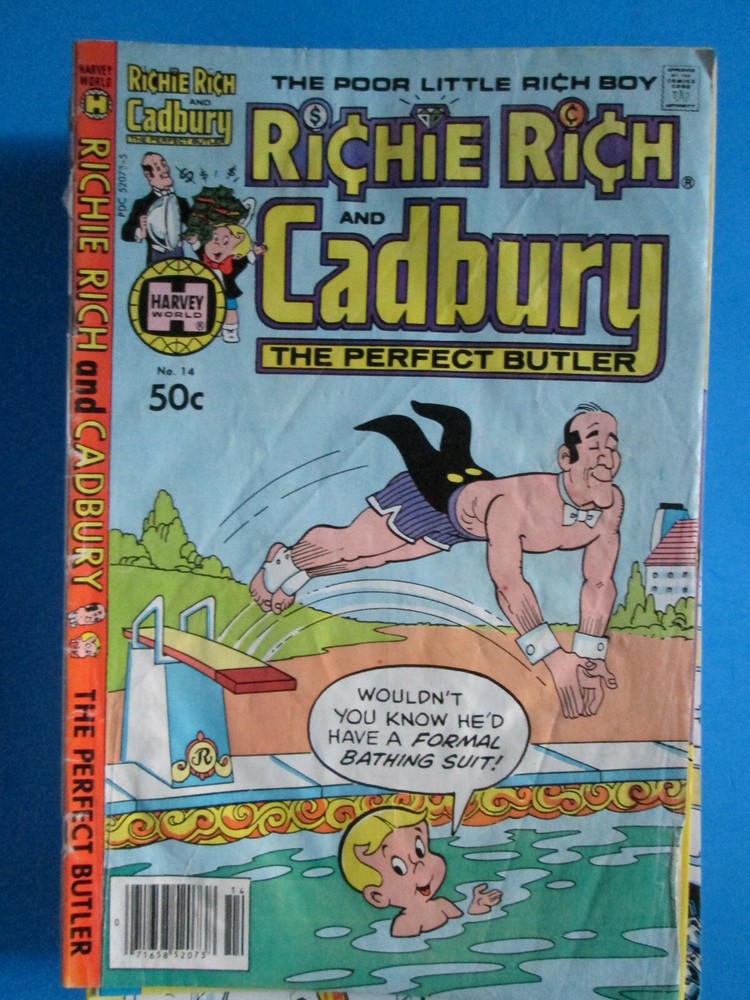 RICHIE RICH AND CADBURY No. 14 1980  comic book